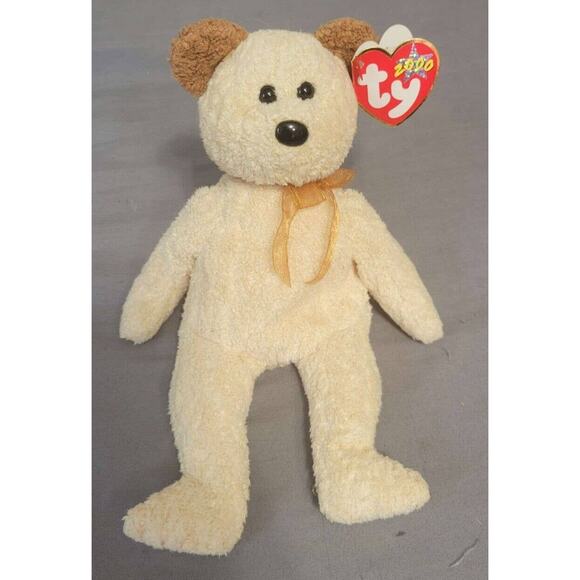 Ty 2000 Huggy Bear Plush Tag Intact - Picture 1 of 2